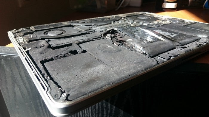 MacBook Pro battery recall overheating