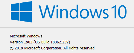 Windows 10 1903 forced upgrade notification